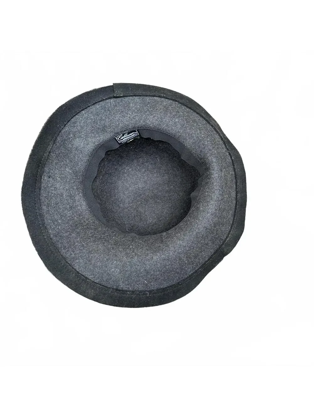 Callanan Black Felt Wool Pret A Porter Hat black gray